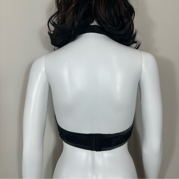 Victoria's Secret Dream Angels Lace Collar Demi Bra Size 34D Black - Picture 3 of 12